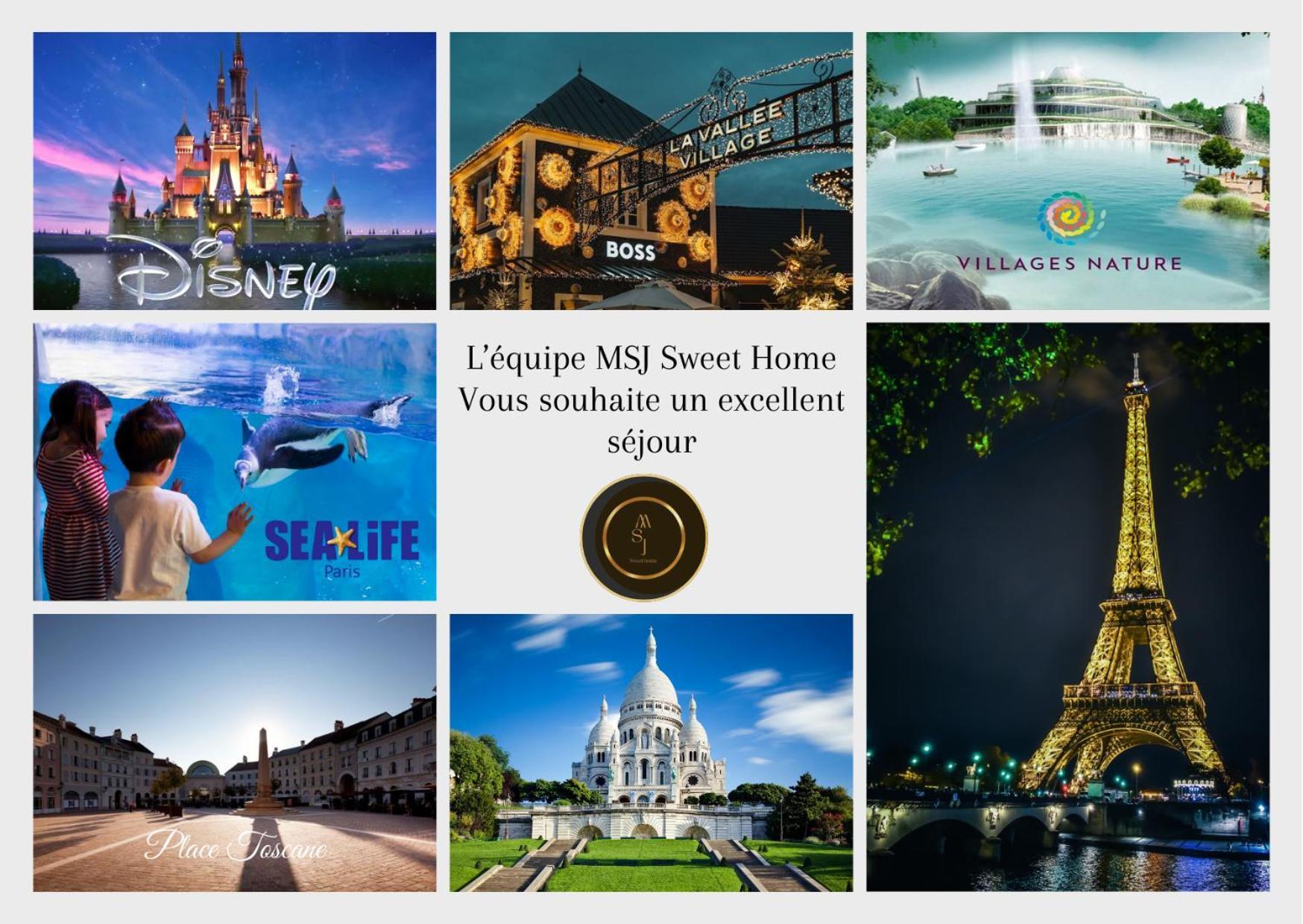 Cosy Appartement - Val D'Europe - Vallee Shopping - Disney Σερί Εξωτερικό φωτογραφία